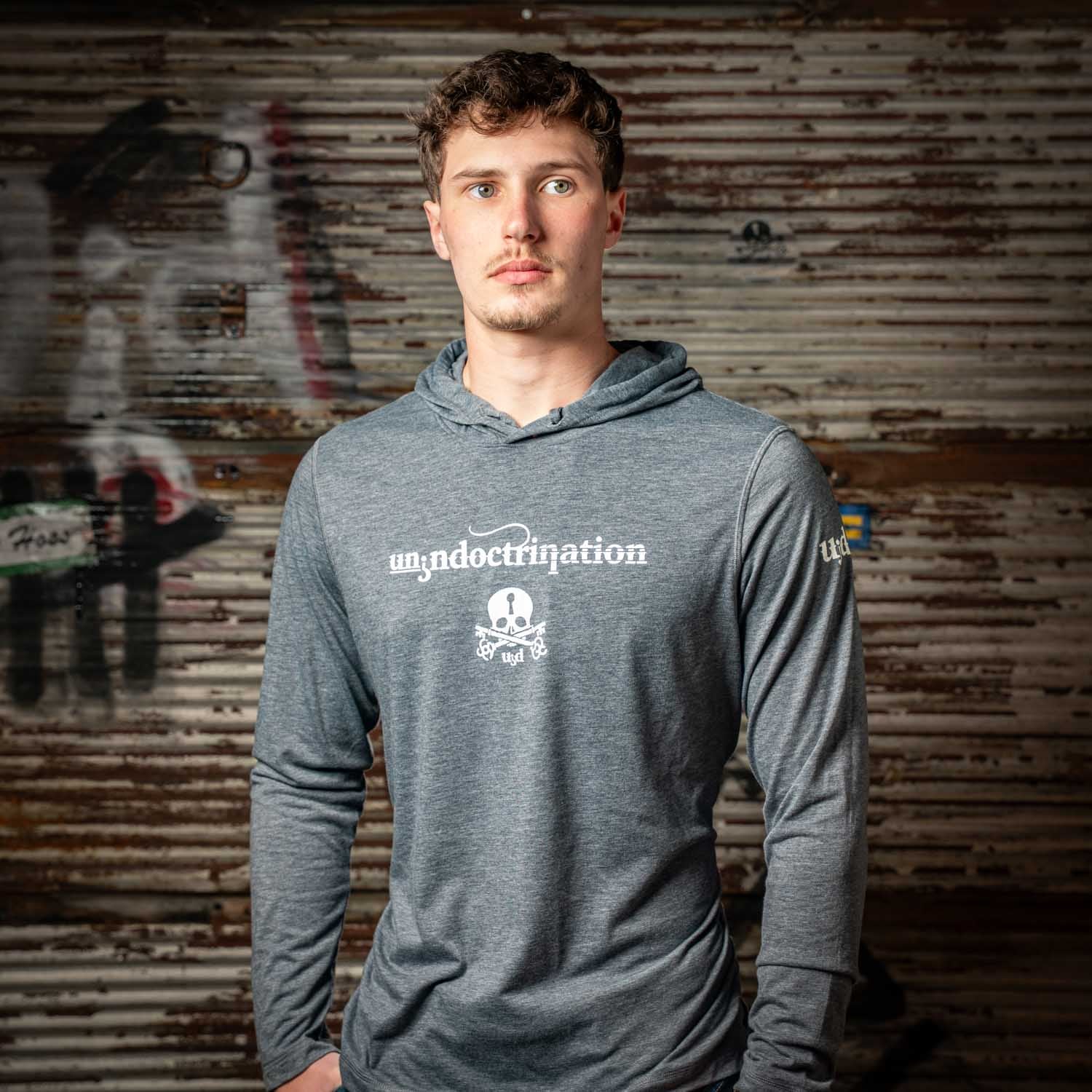 Men’s Lightweight Pullover Hoodie-Tee