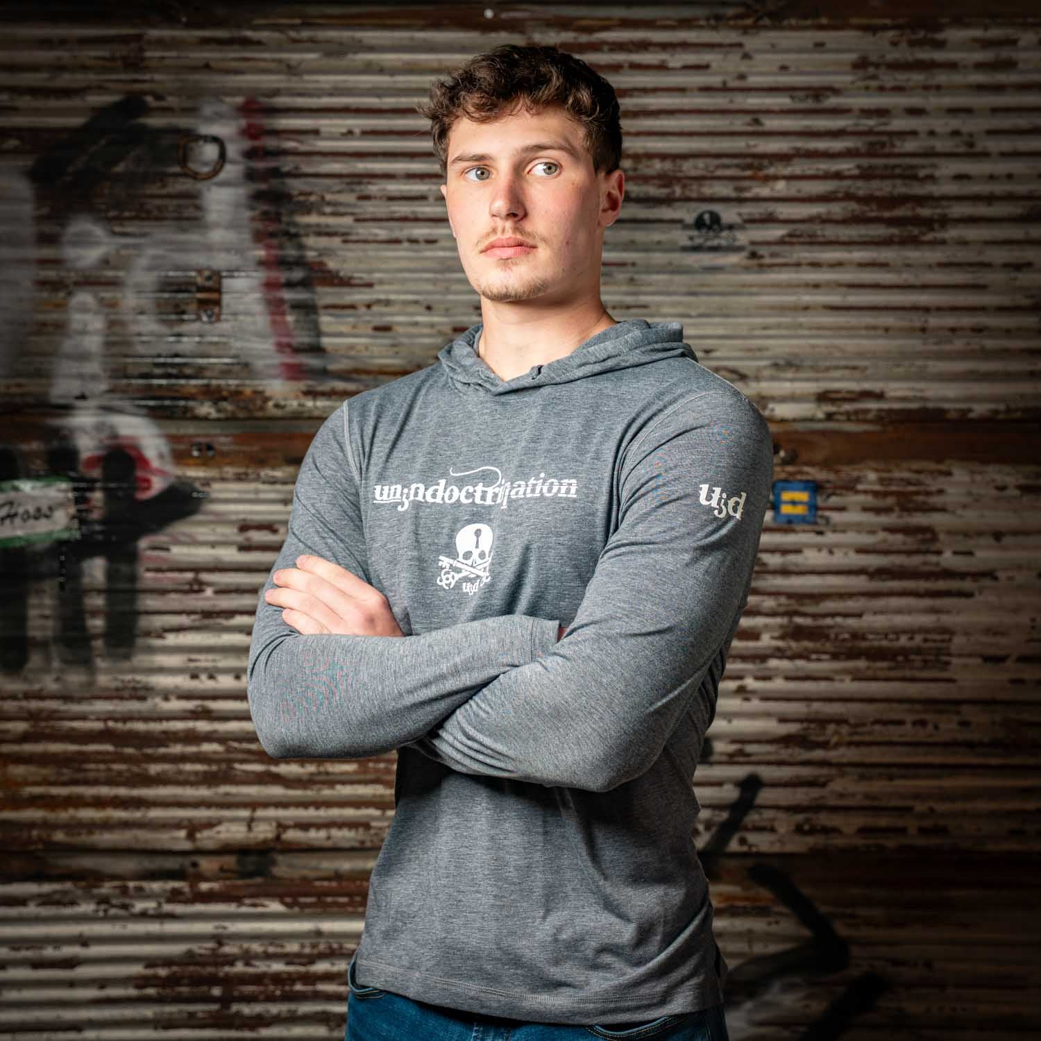 Men’s Lightweight Pullover Hoodie-Tee