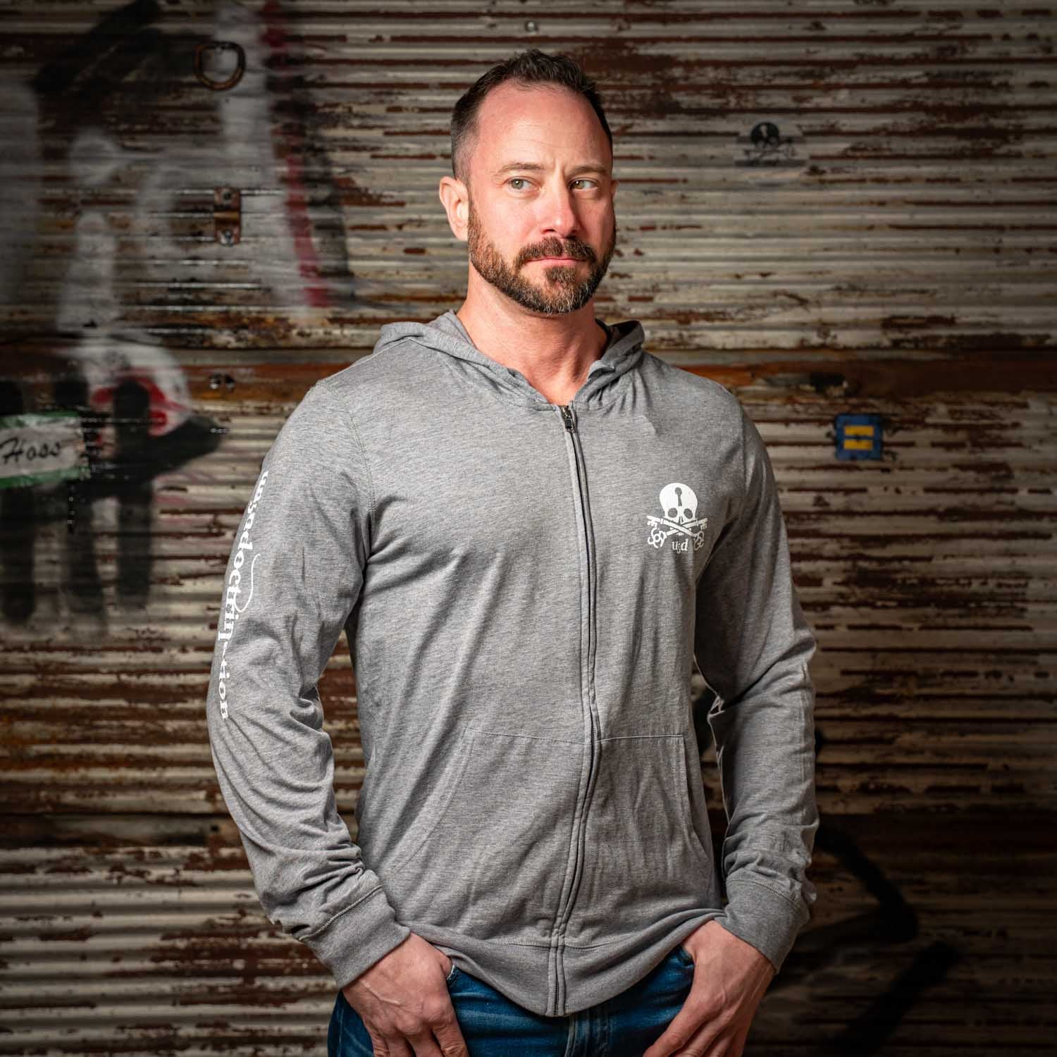 Men’s Full-Zip Lightweight Hoodie